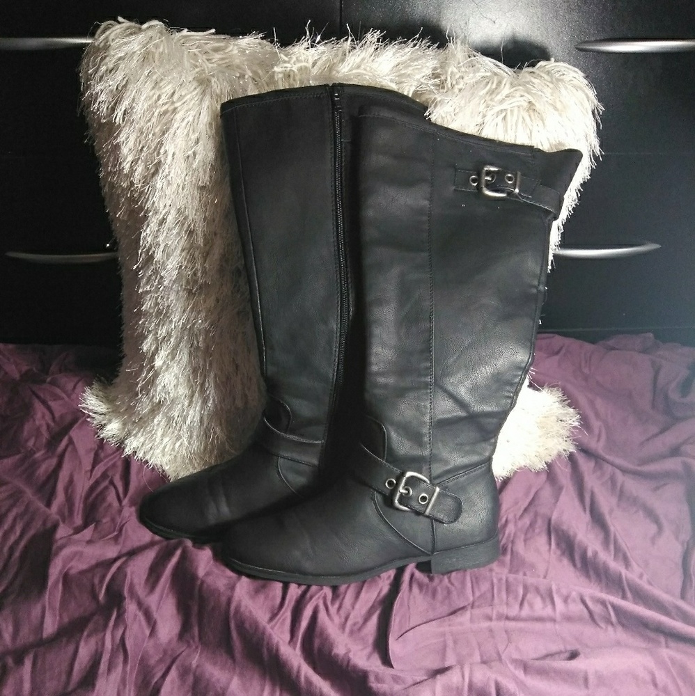 Knee high boots